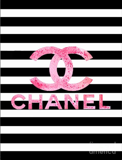 black white pink chanel logo|Chanel Logo and the History of the Business .